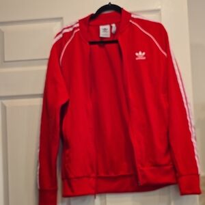 Adidas Red Track Jacket